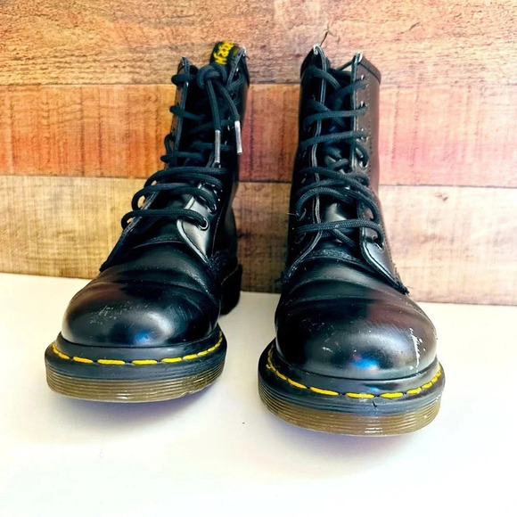 Dr. Martens 8 Eye Boots - Picture 3 of 8